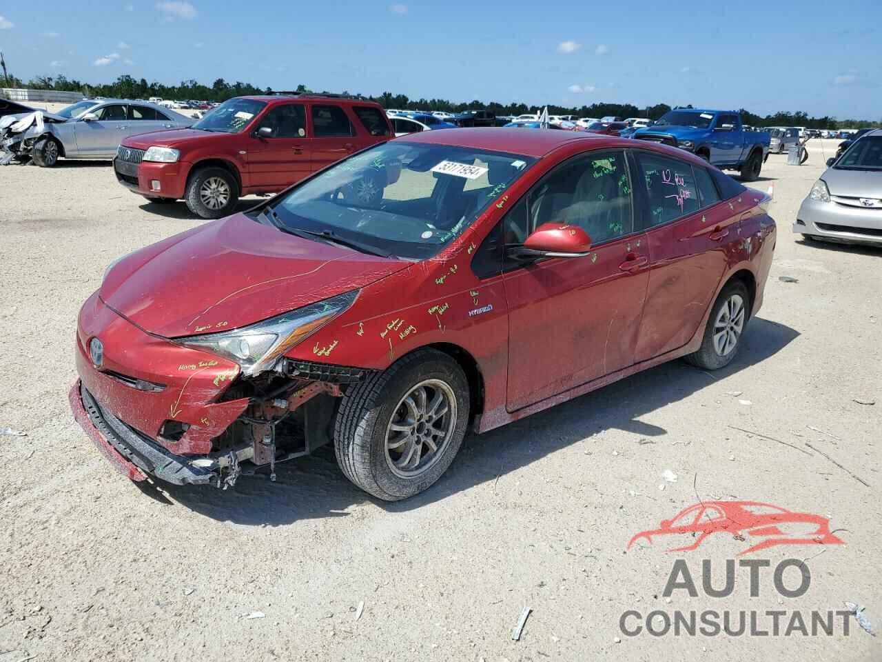 TOYOTA PRIUS 2017 - JTDKBRFU0H3050795