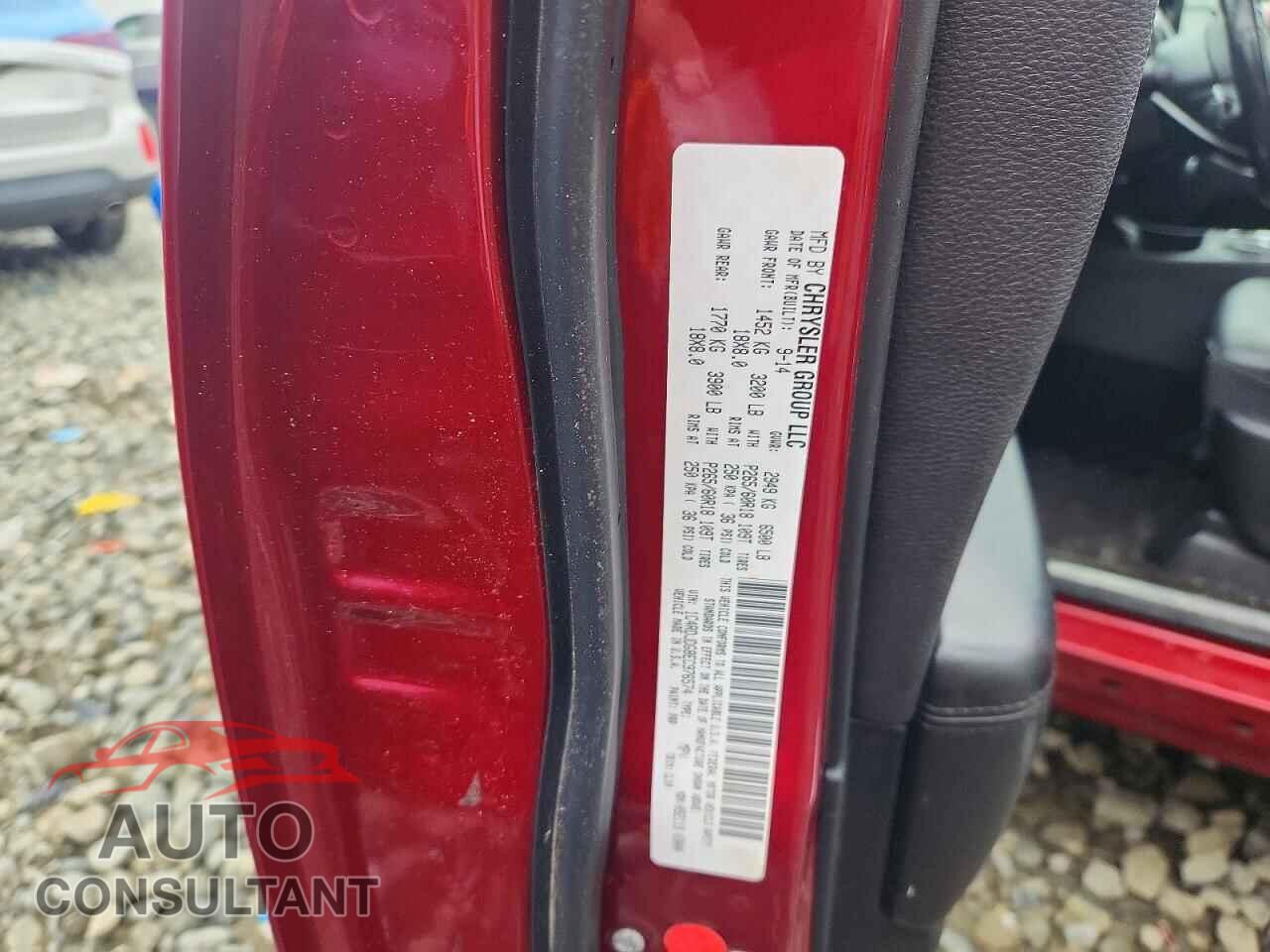 DODGE DURANGO 2014 - 1C4RDJDG8EC976574