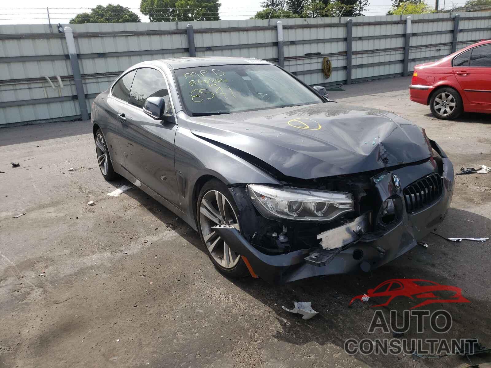 BMW 4 SERIES 2016 - WBA3N7C57GK228541