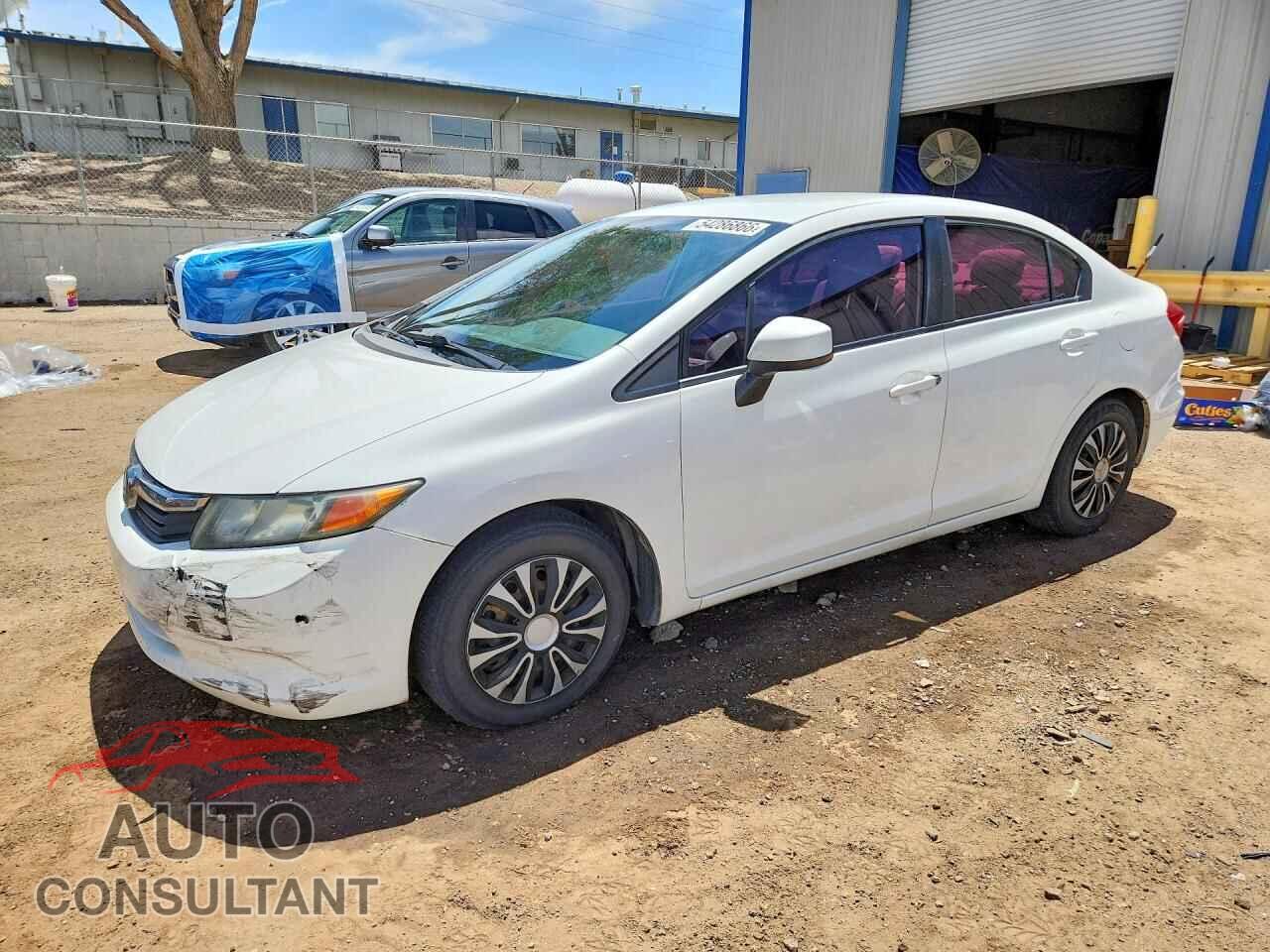 HONDA CIVIC 2012 - 2HGFB2F53CH561457