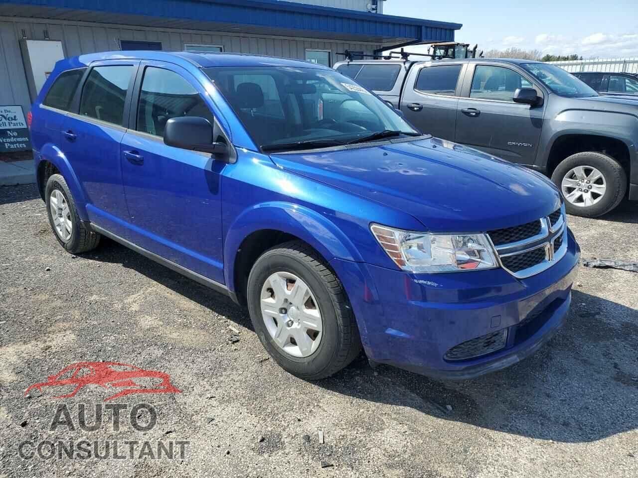 DODGE JOURNEY 2012 - 3C4PDCAB8CT282450