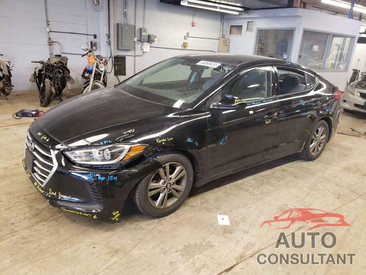 HYUNDAI ELANTRA 2018 - 5NPD84LF9JH370725
