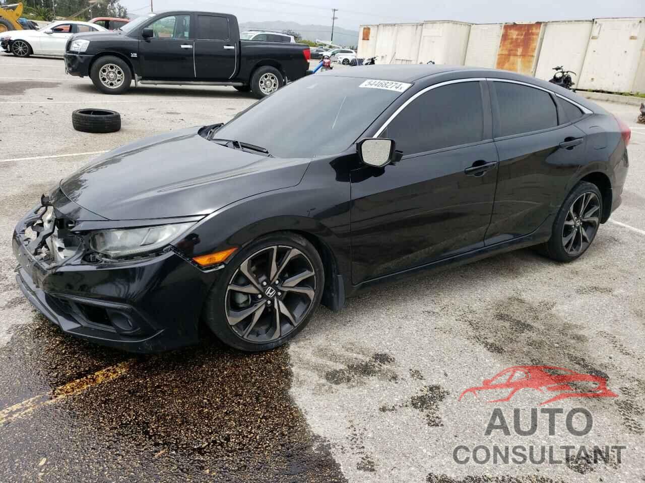 HONDA CIVIC 2019 - 2HGFC2F86KH551821