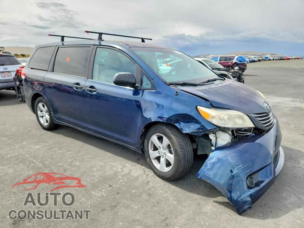TOYOTA SIENNA 2012 - 5TDZK3DC0CS200563