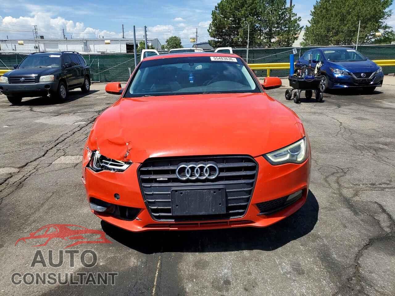 AUDI A5 2014 - WAULFAFR8EA061263
