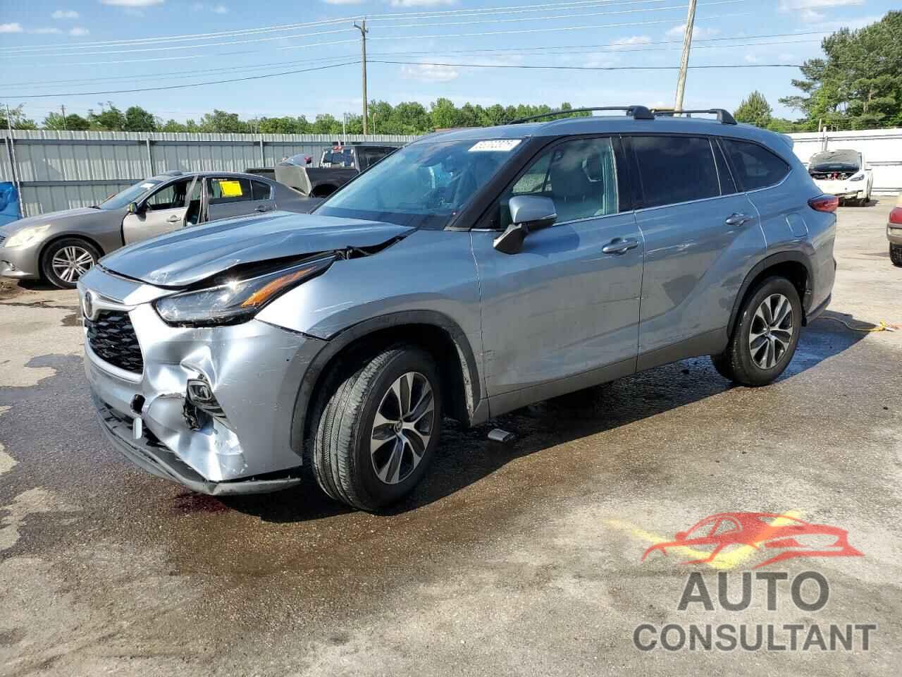 TOYOTA HIGHLANDER 2021 - 5TDGZRAH5MS039568