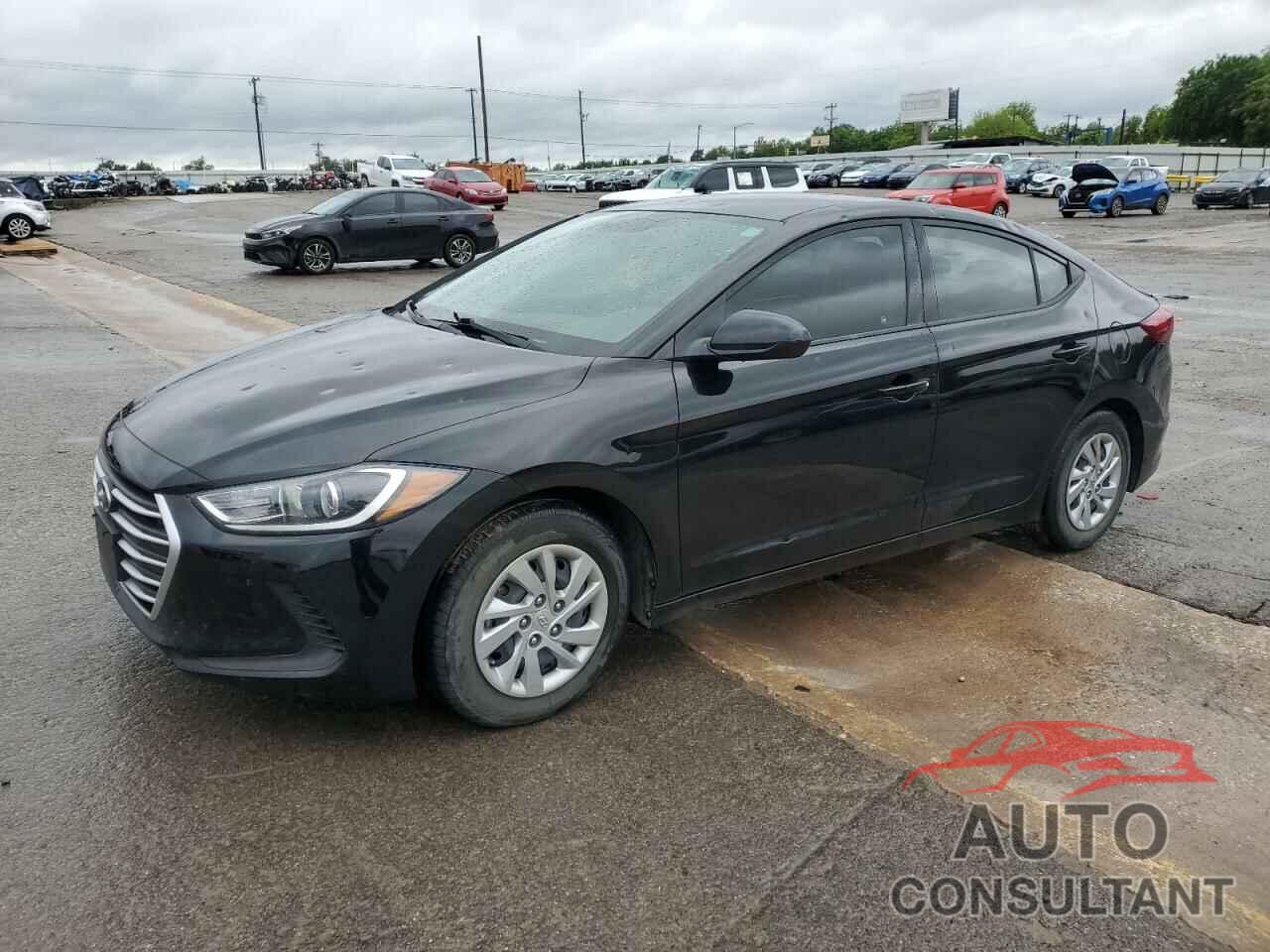 HYUNDAI ELANTRA 2018 - KMHD74LF4JU665929