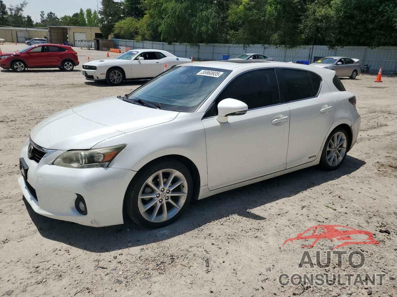 LEXUS CT 200 2011 - JTHKD5BH3B2003803