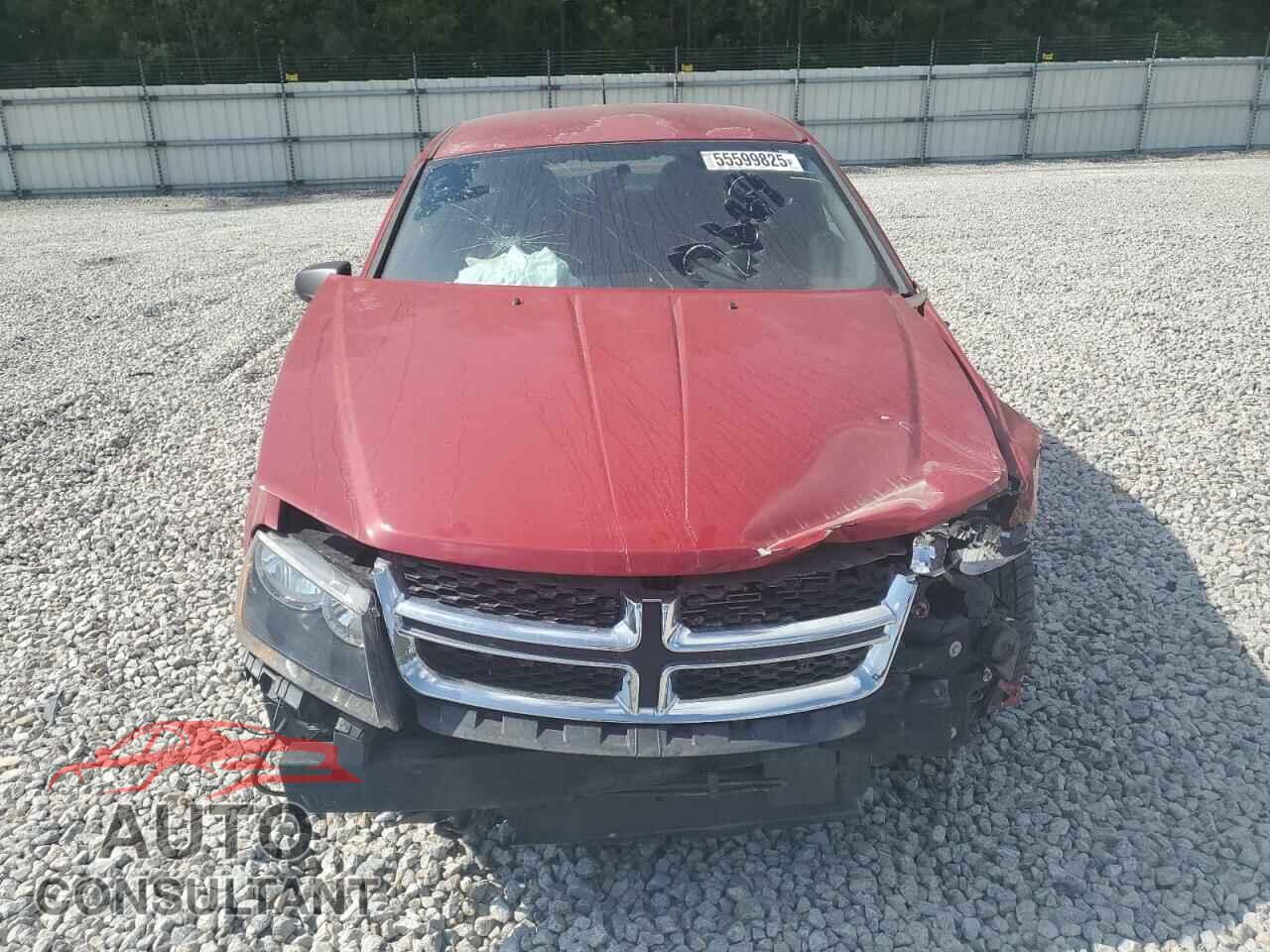 DODGE AVENGER 2013 - 1C3CDZAG2DN752667