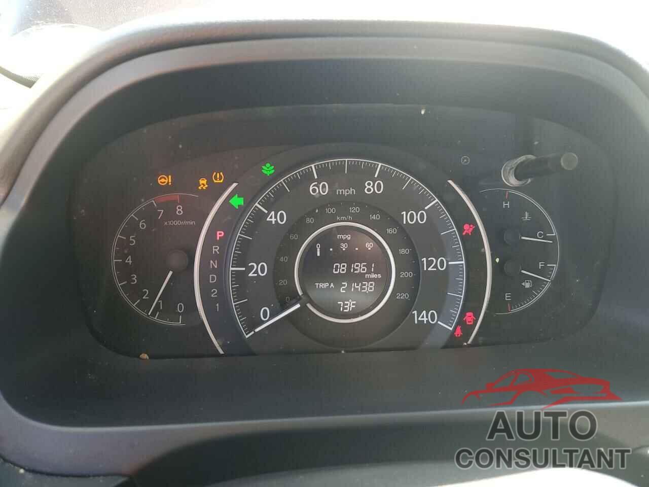 HONDA CRV 2014 - 5J6RM4H35EL035585