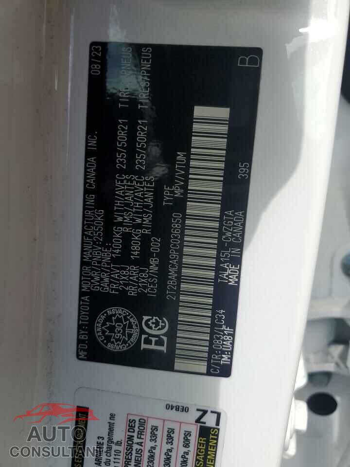 LEXUS RX350 2023 - 2T2BAMCA9PC036850
