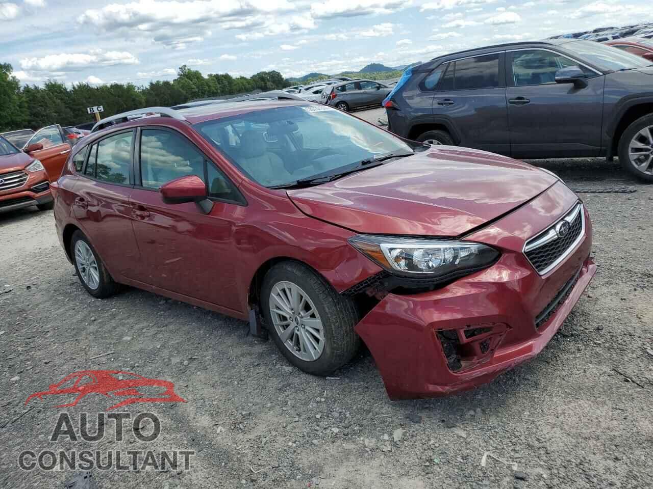 SUBARU IMPREZA 2018 - 4S3GTAB66J3703700