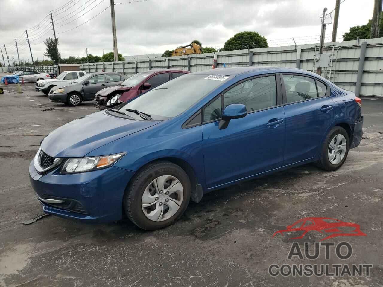 HONDA CIVIC 2013 - 2HGFB2F51DH573298