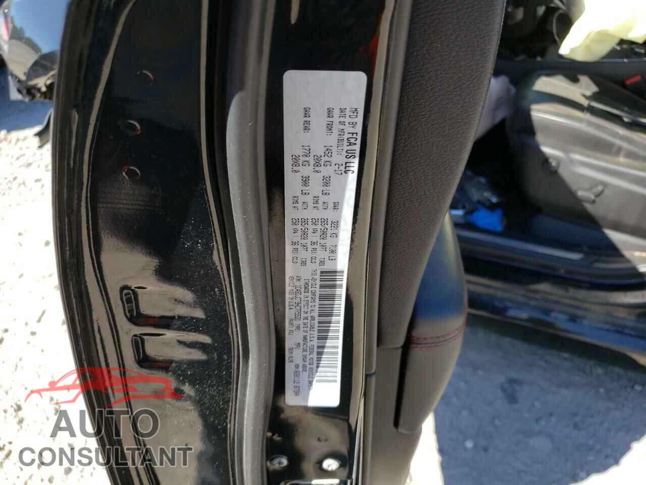DODGE DURANGO 2017 - 1C4SDJCT9HC775531