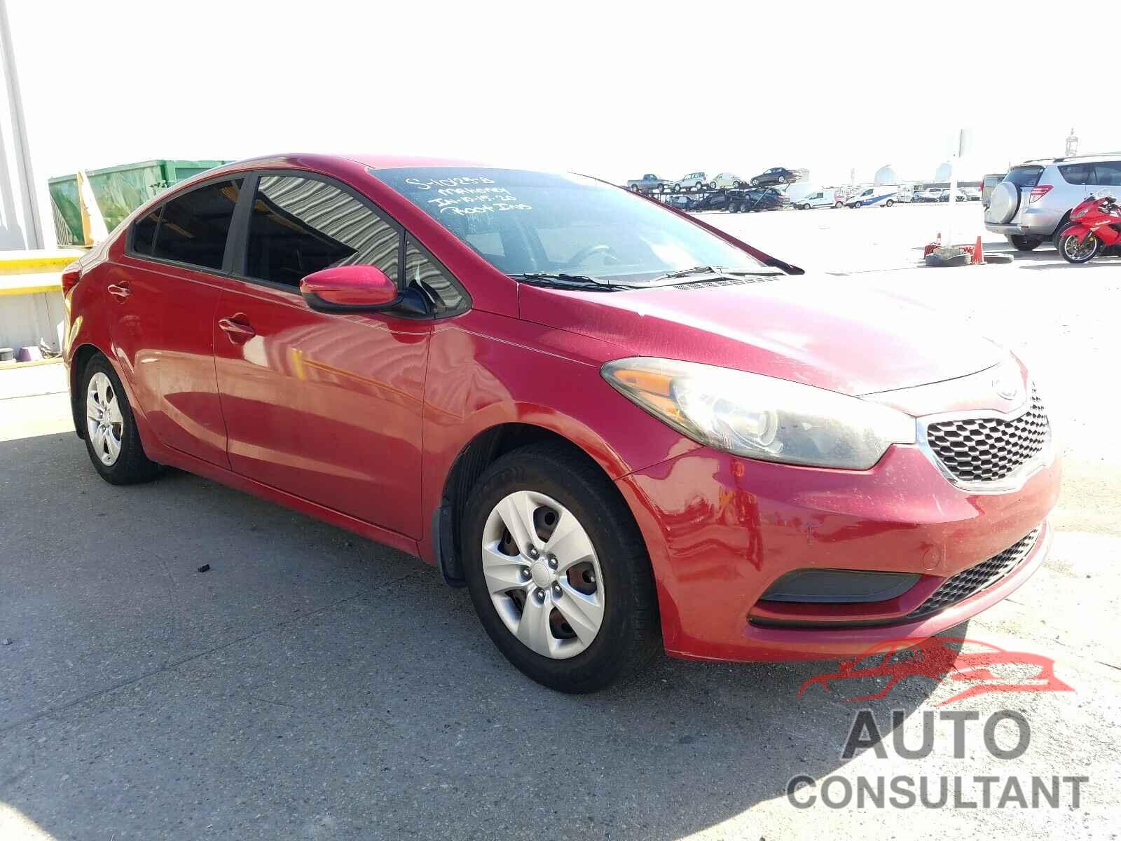 KIA FORTE 2016 - KNAFK4A69G5598632