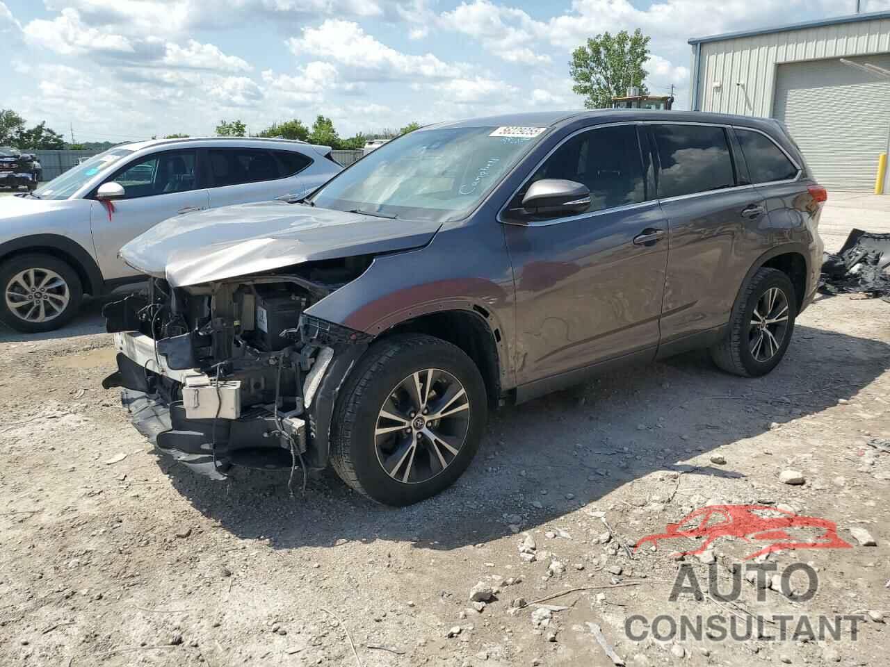 TOYOTA HIGHLANDER 2017 - 5TDZZRFH7HS202230
