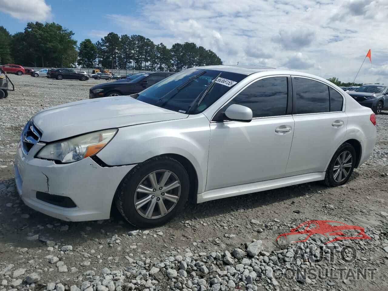SUBARU LEGACY 2012 - 4S3BMBG62C3032082