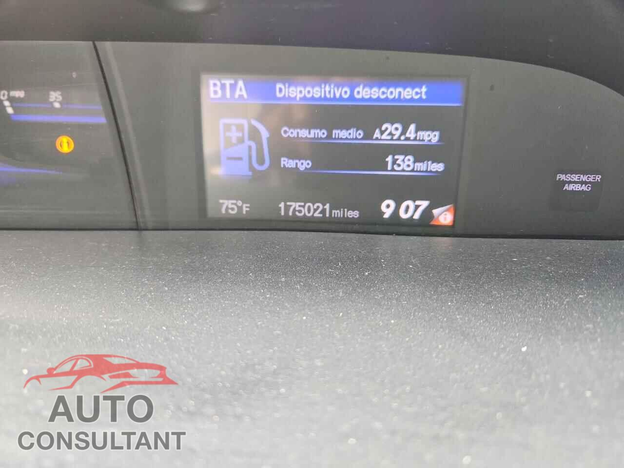 HONDA CIVIC 2012 - 2HGFB2F91CH522661