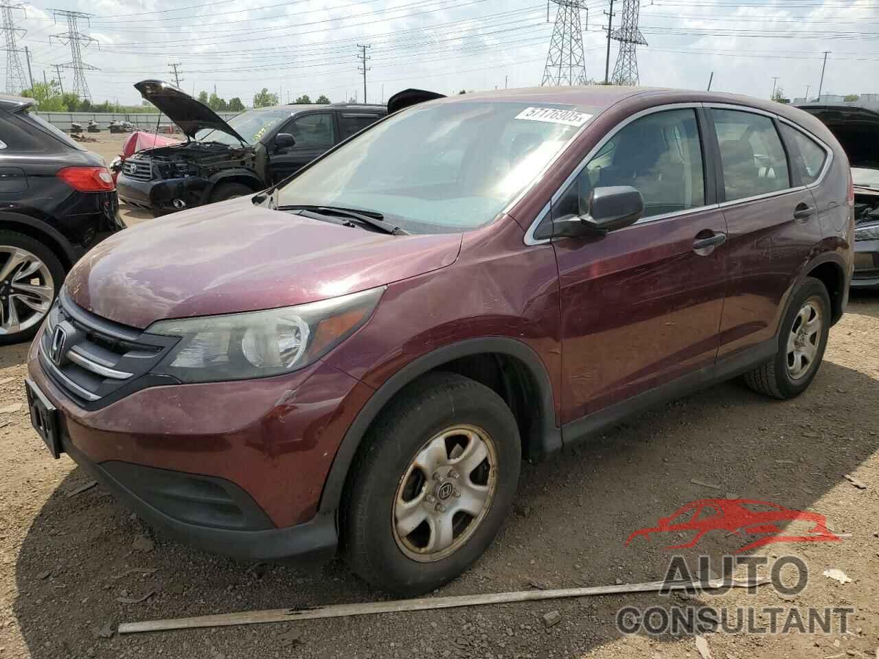 HONDA CRV 2013 - 5J6RM4H30DL045634