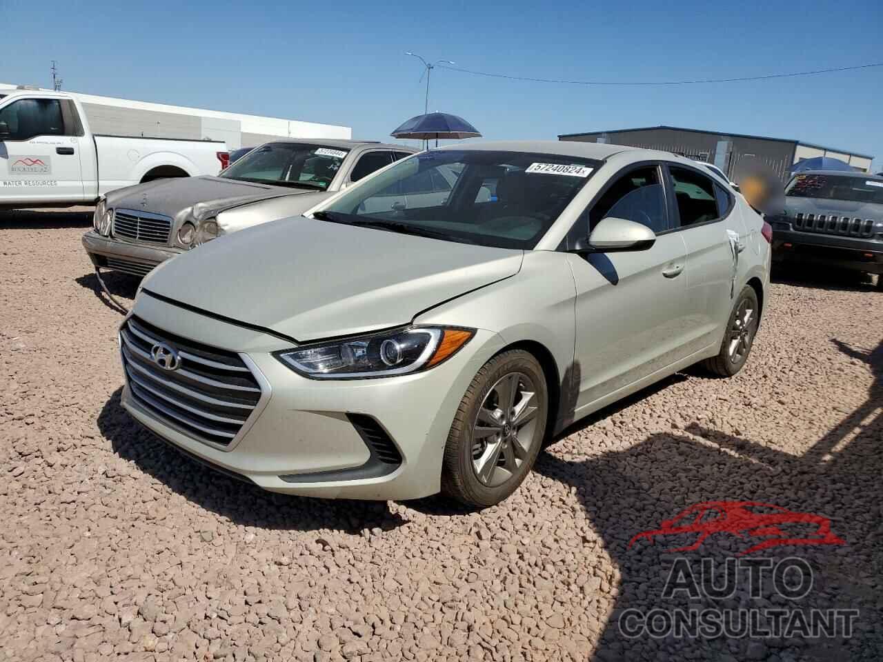HYUNDAI ELANTRA 2018 - 5NPD84LFXJH342108