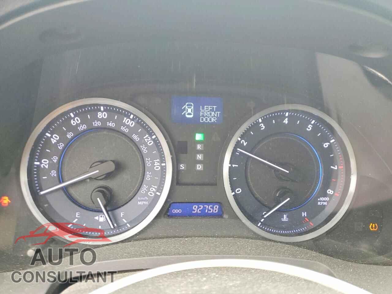 LEXUS IS 2012 - JTHCF5C21C5059733