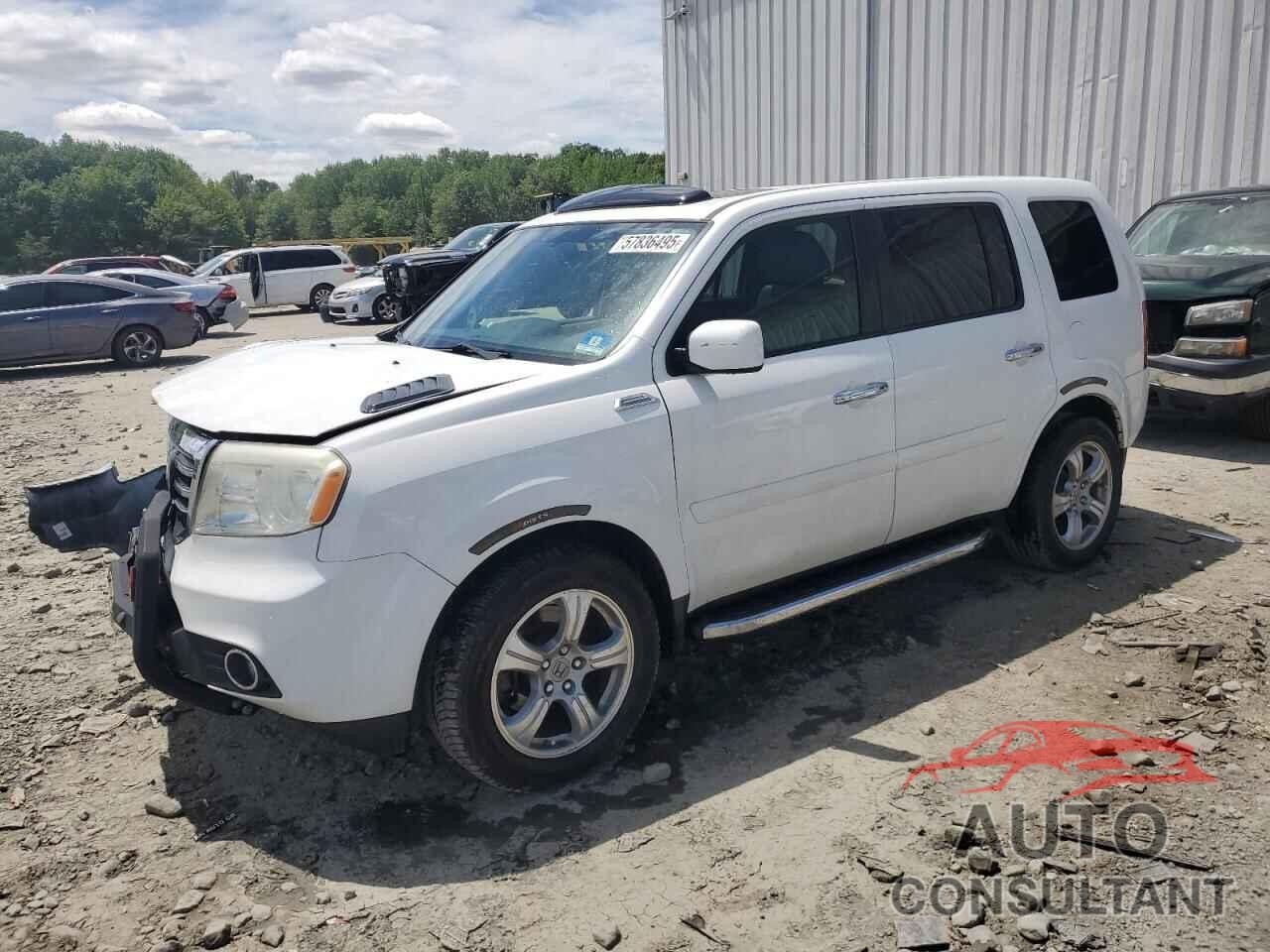 HONDA PILOT 2013 - 5FNYF4H64DB053809