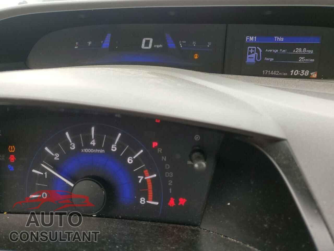 HONDA CIVIC 2012 - 19XFB2F52CE006994