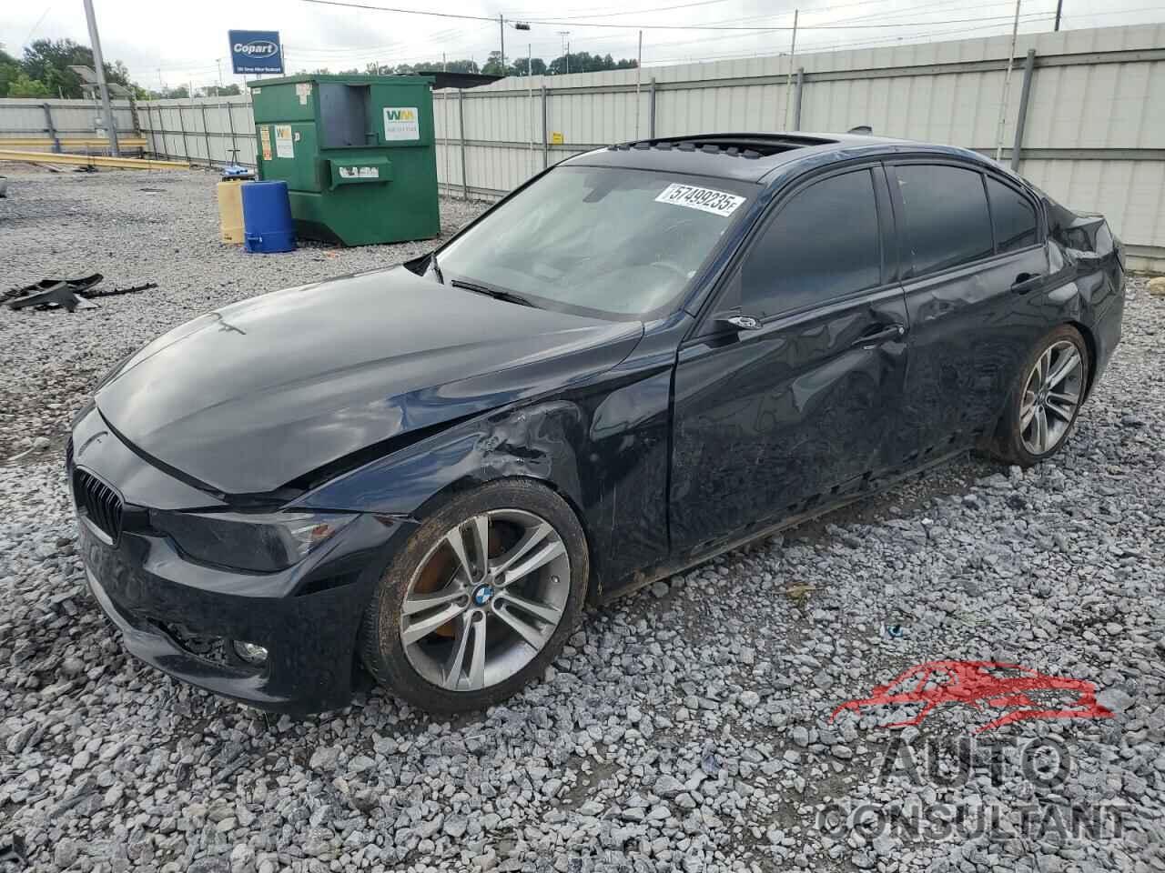 BMW 3 SERIES 2014 - WBA3C1C50EK105938