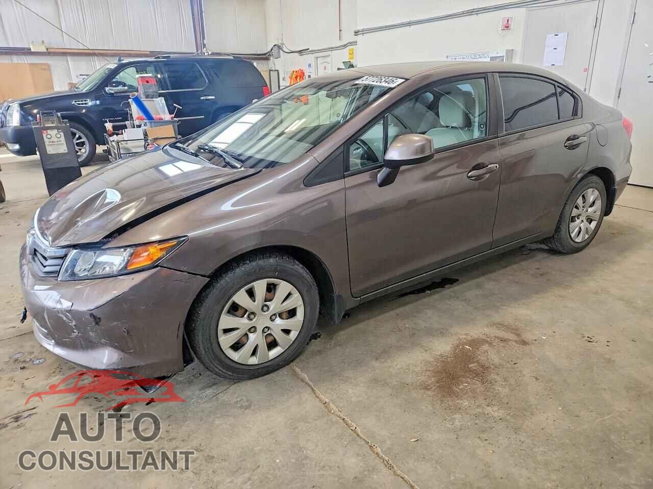 HONDA CIVIC 2012 - 2HGFB2F49CH025491