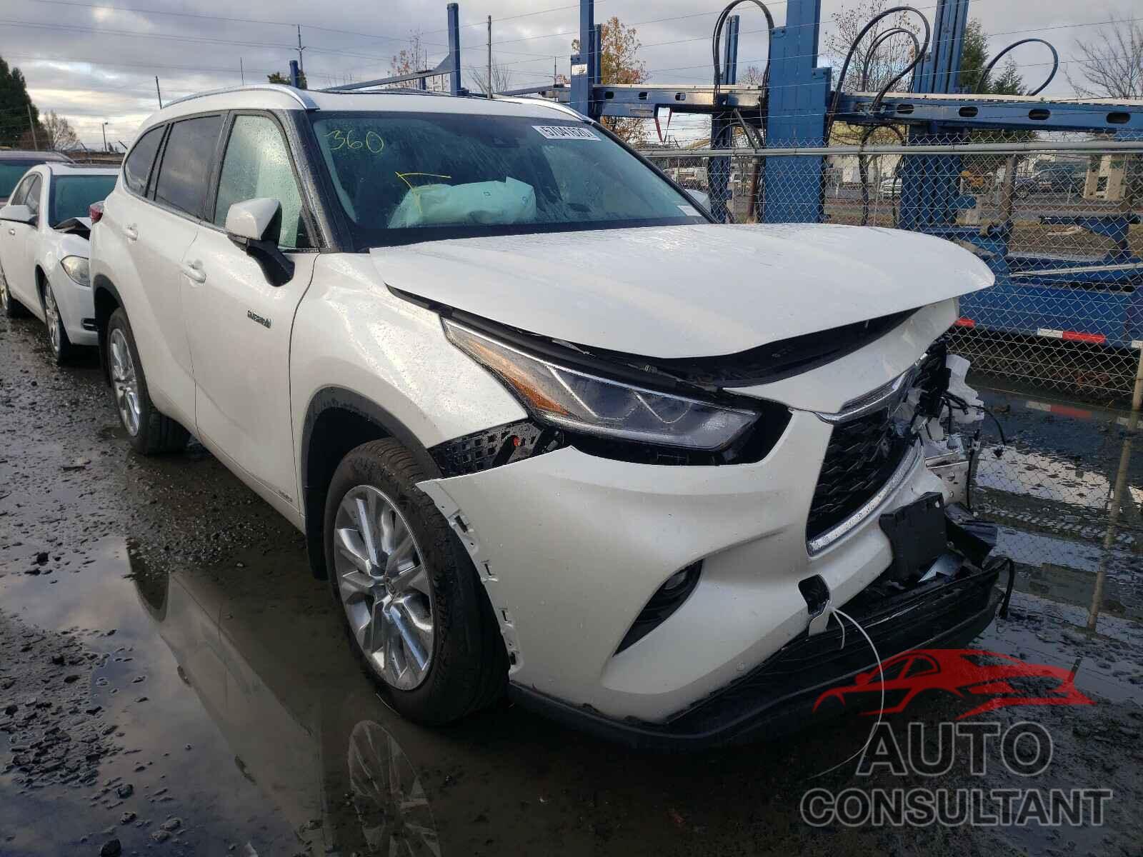 TOYOTA HIGHLANDER 2020 - 5TDXBRCH9LS008680