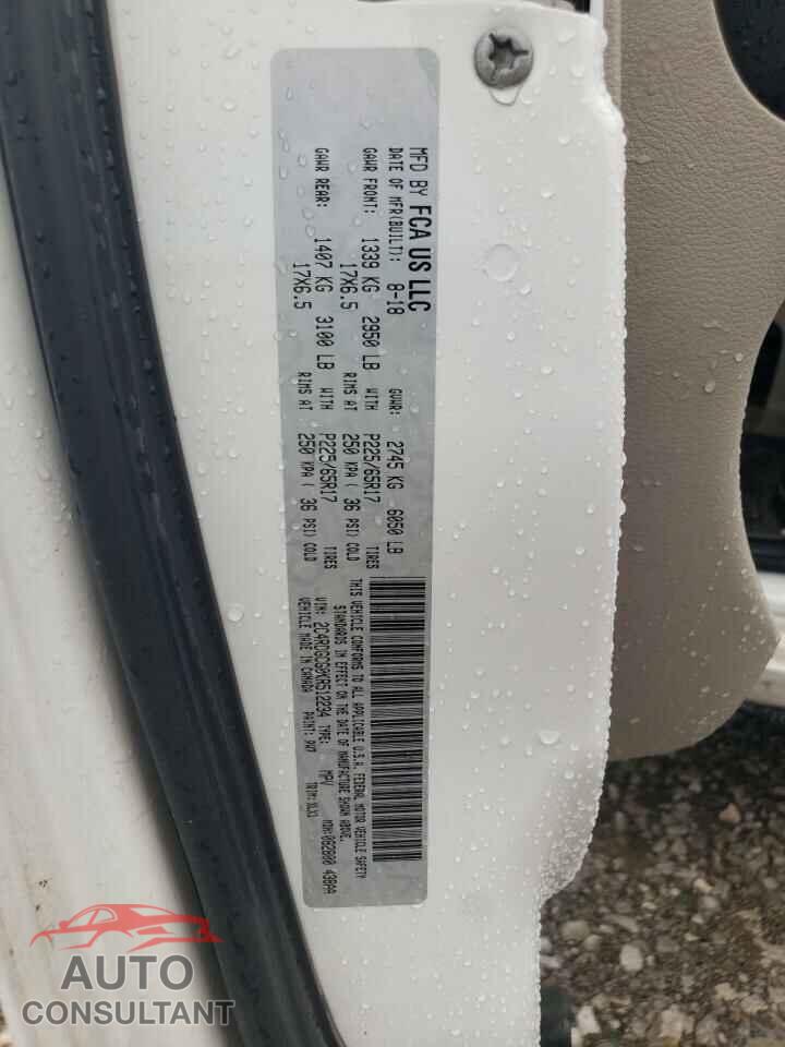 DODGE CARAVAN 2019 - 2C4RDGCG0KR512234