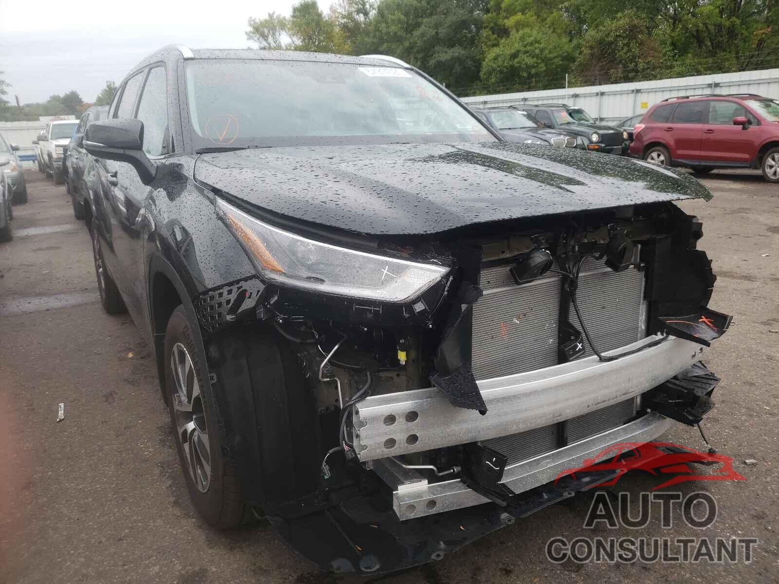 TOYOTA HIGHLANDER 2021 - 5TDGZRBH4MS545715