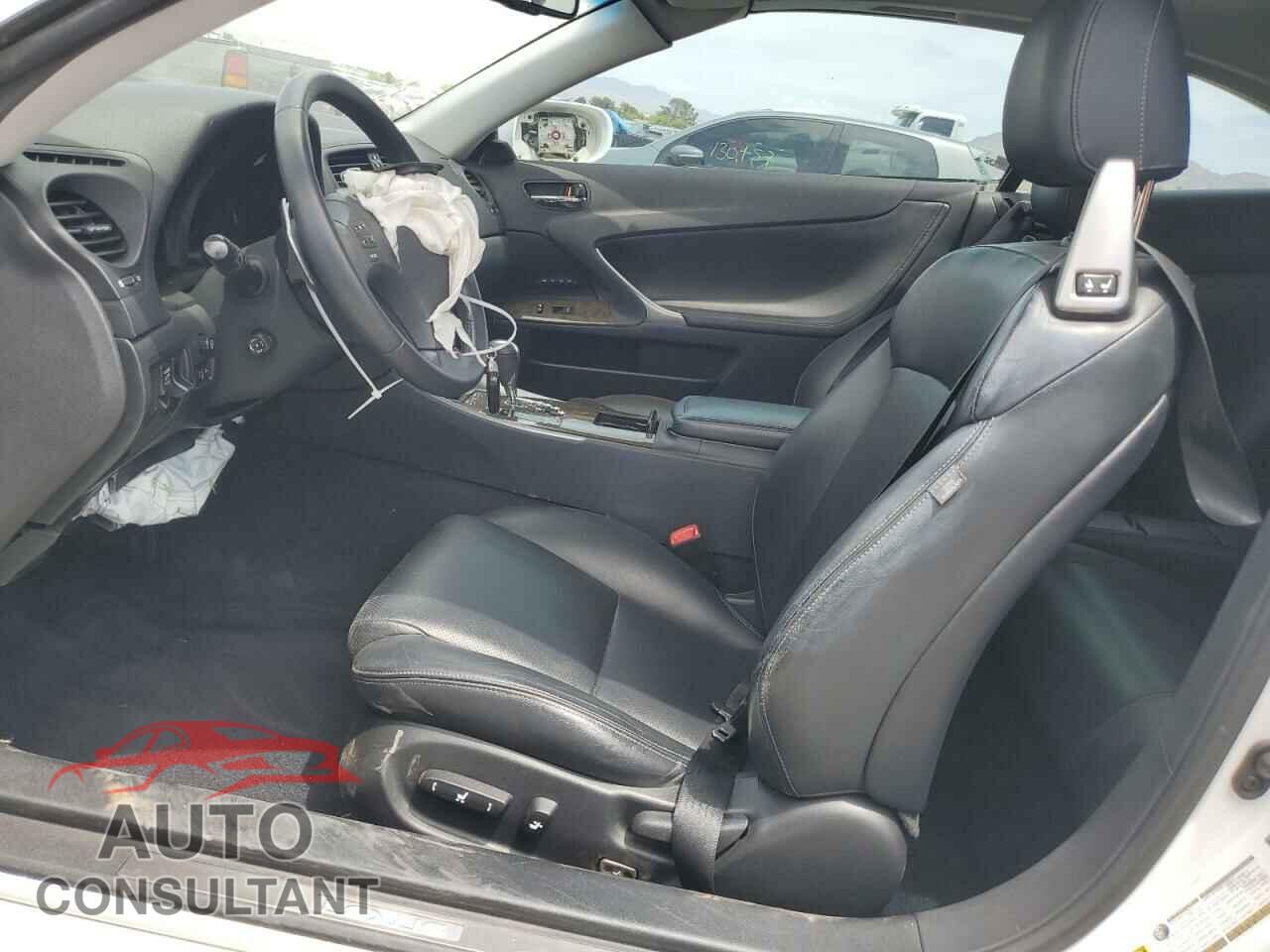 LEXUS IS 2010 - JTHFF2C23A2508307
