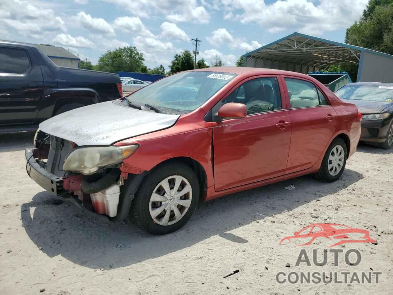 TOYOTA COROLLA 2009 - 2T1BU40E59C111940