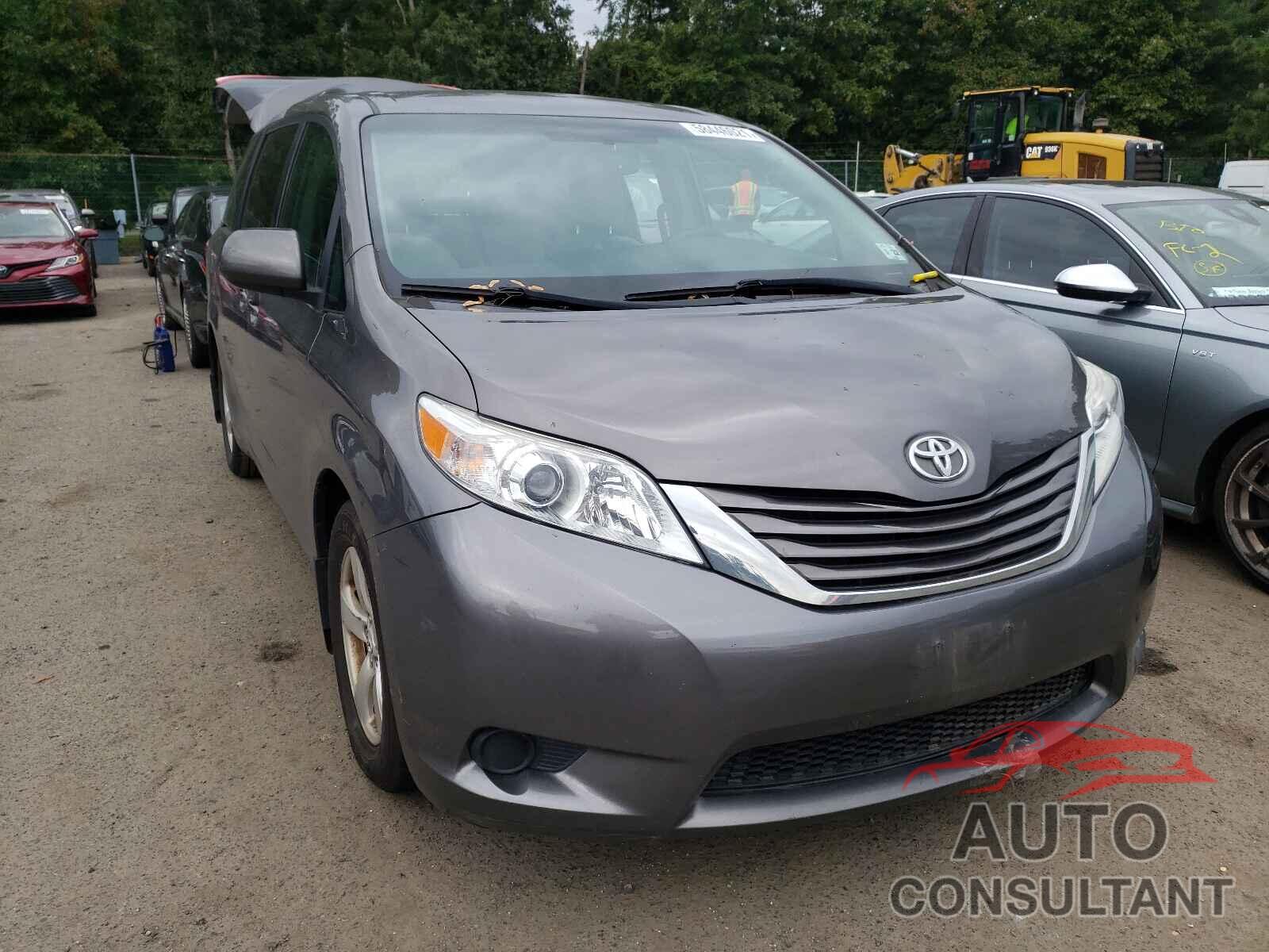 TOYOTA SIENNA 2017 - 5TDKZ3DC3HS776748