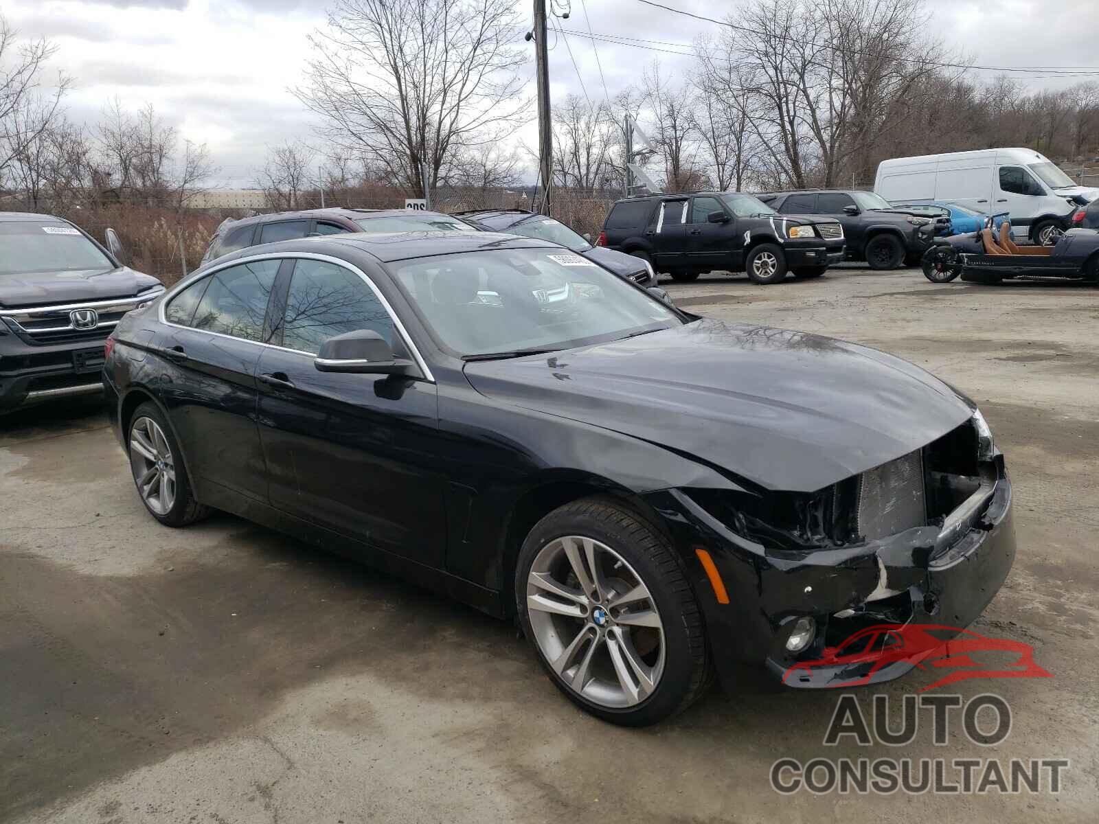 BMW 4 SERIES 2019 - WBA4J3C50KBL08314