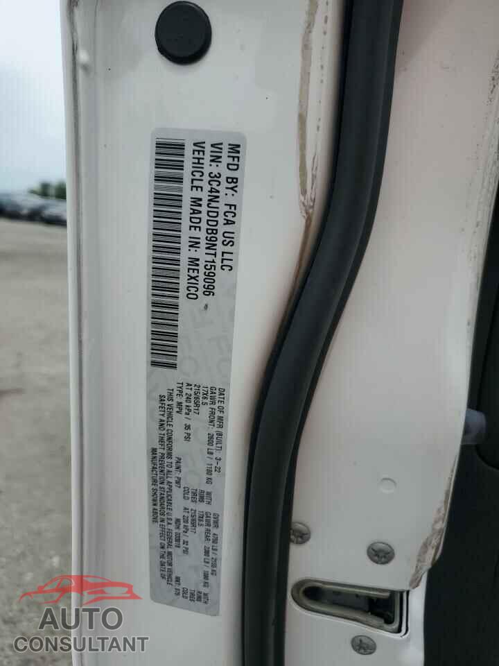JEEP COMPASS 2022 - 3C4NJDDB9NT159096
