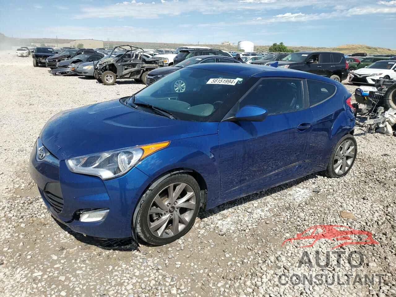 HYUNDAI VELOSTER 2017 - KMHTC6AD6HU307522