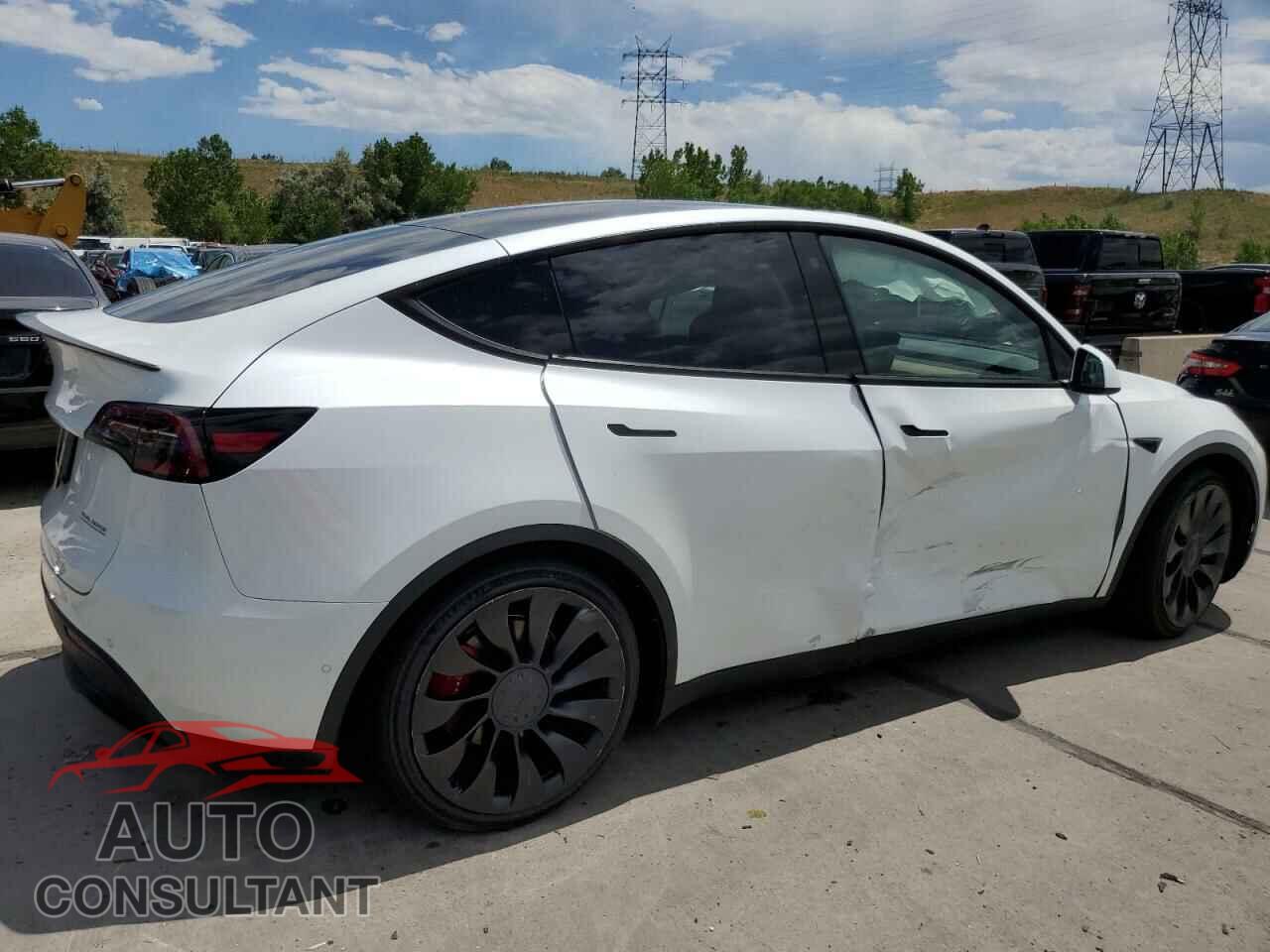 TESLA MODEL Y 2022 - 7SAYGDEF9NF382205