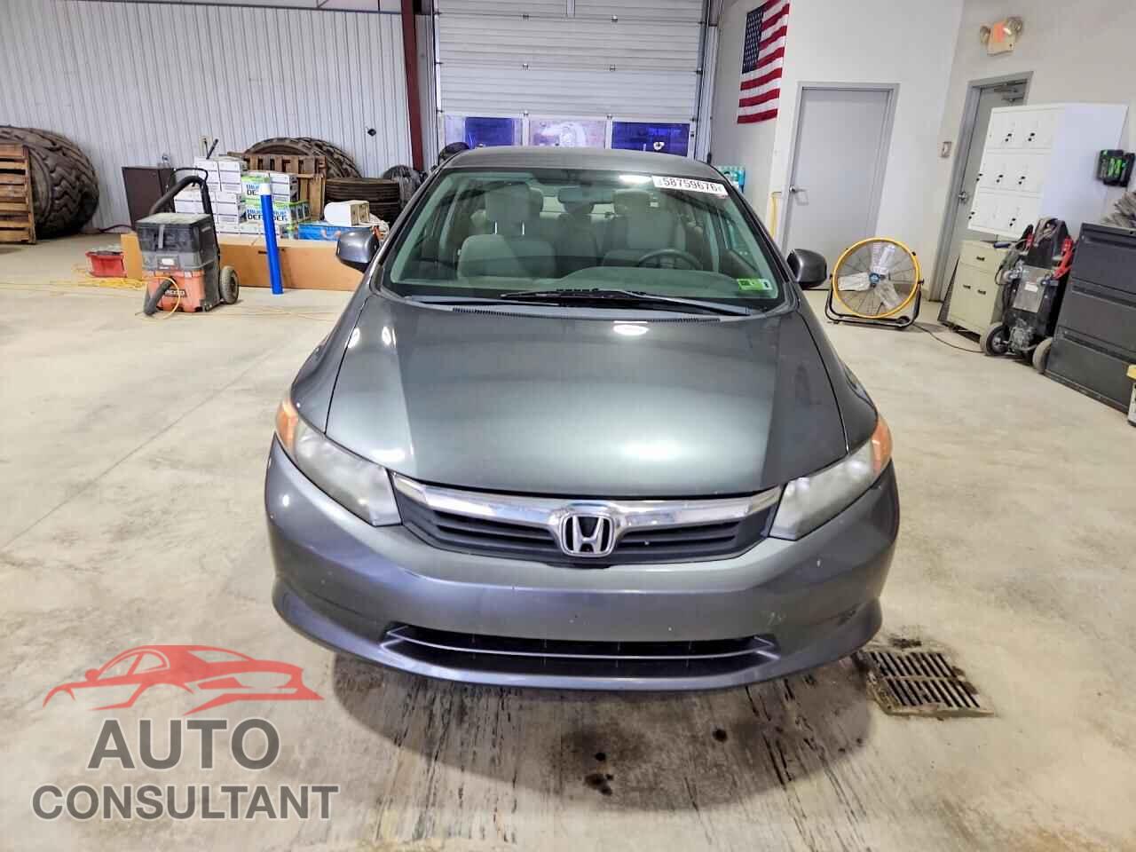 HONDA CIVIC 2012 - 19XFB2F55CE354563