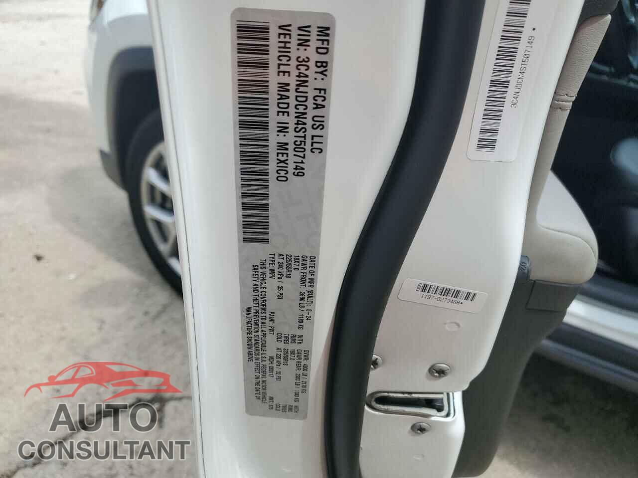 JEEP COMPASS 2025 - 3C4NJDCN4ST507149