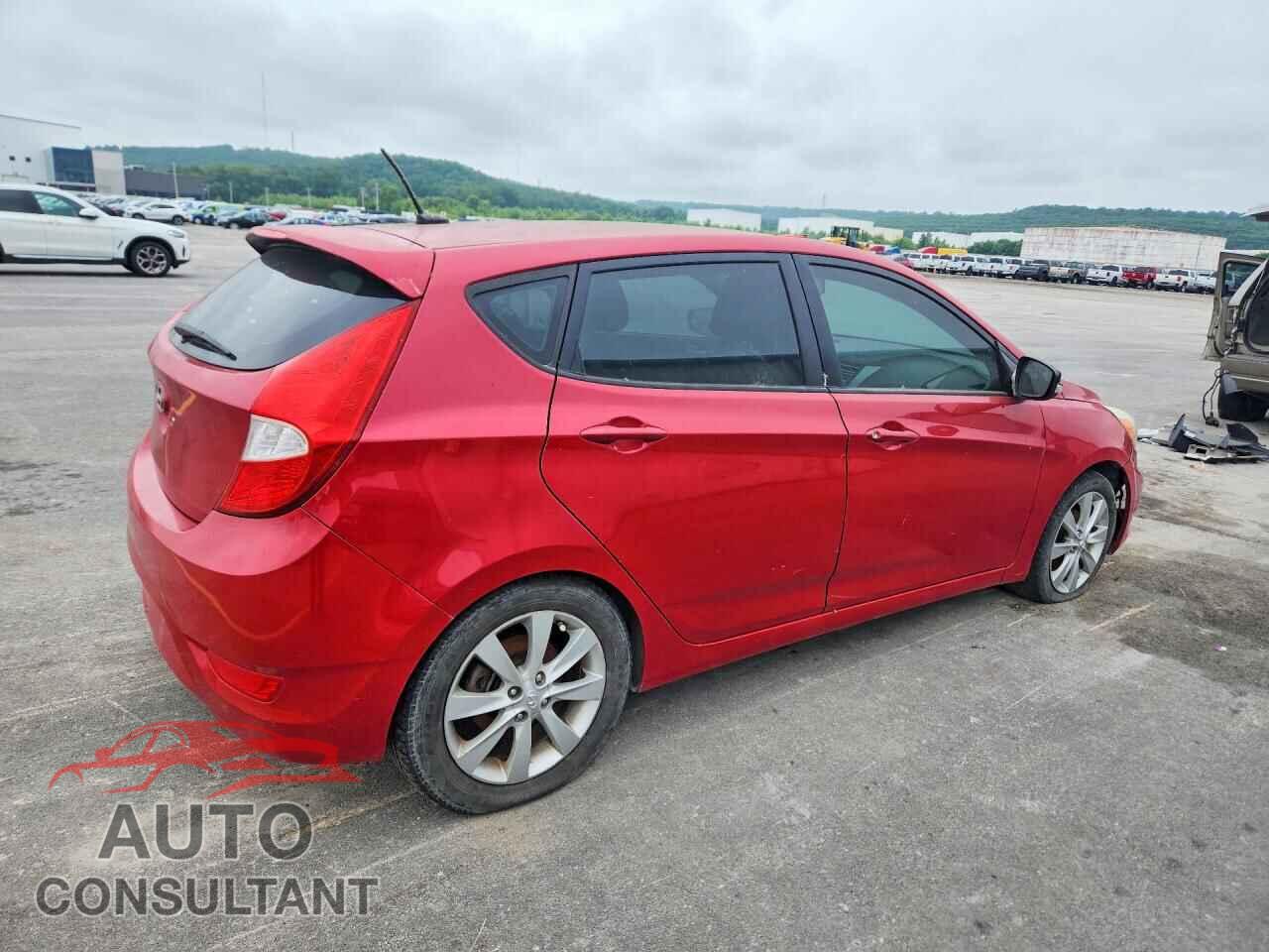 HYUNDAI ACCENT 2014 - KMHCU5AEXEU175814