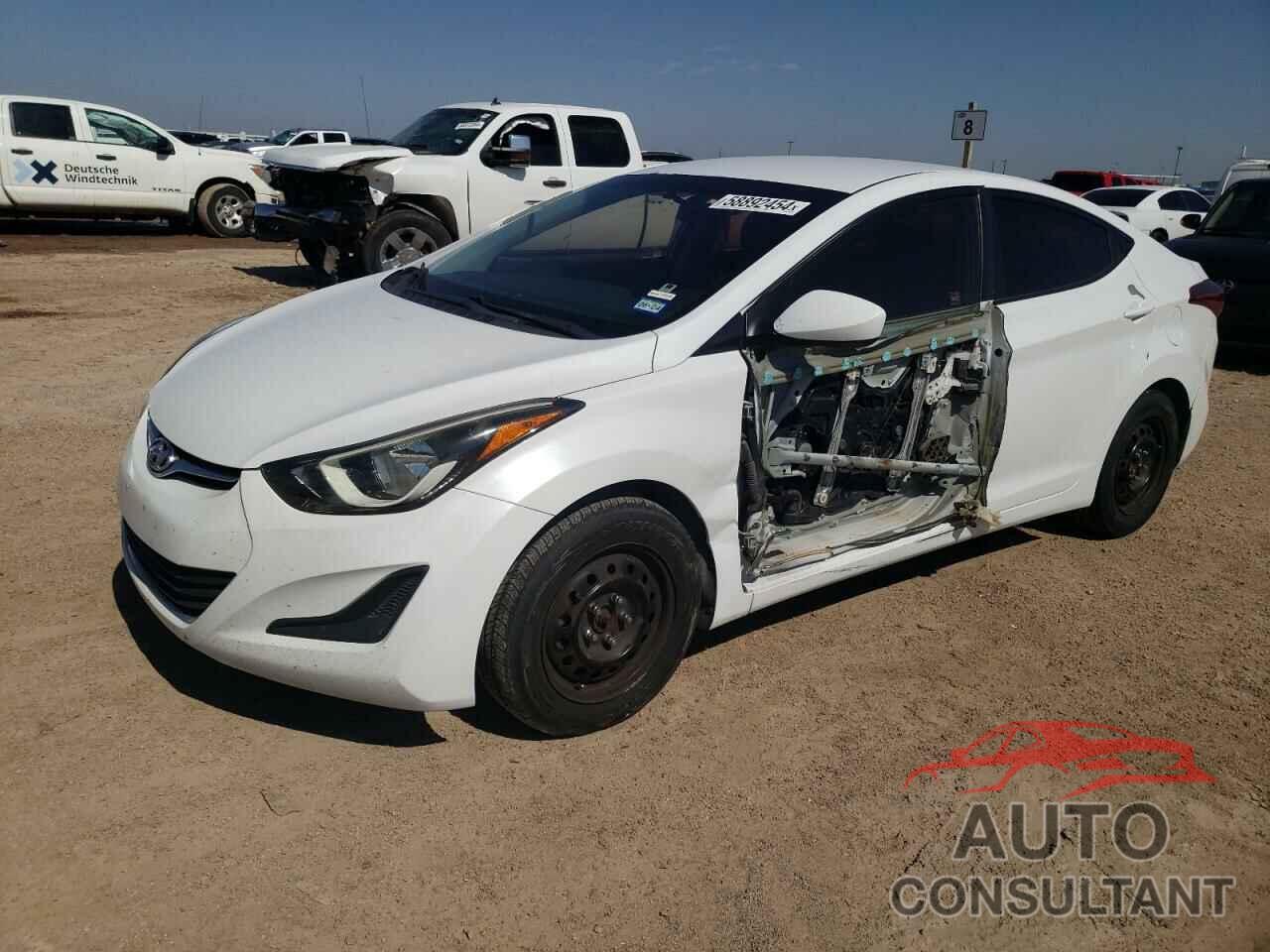 HYUNDAI ELANTRA 2016 - 5NPDH4AE0GH699347