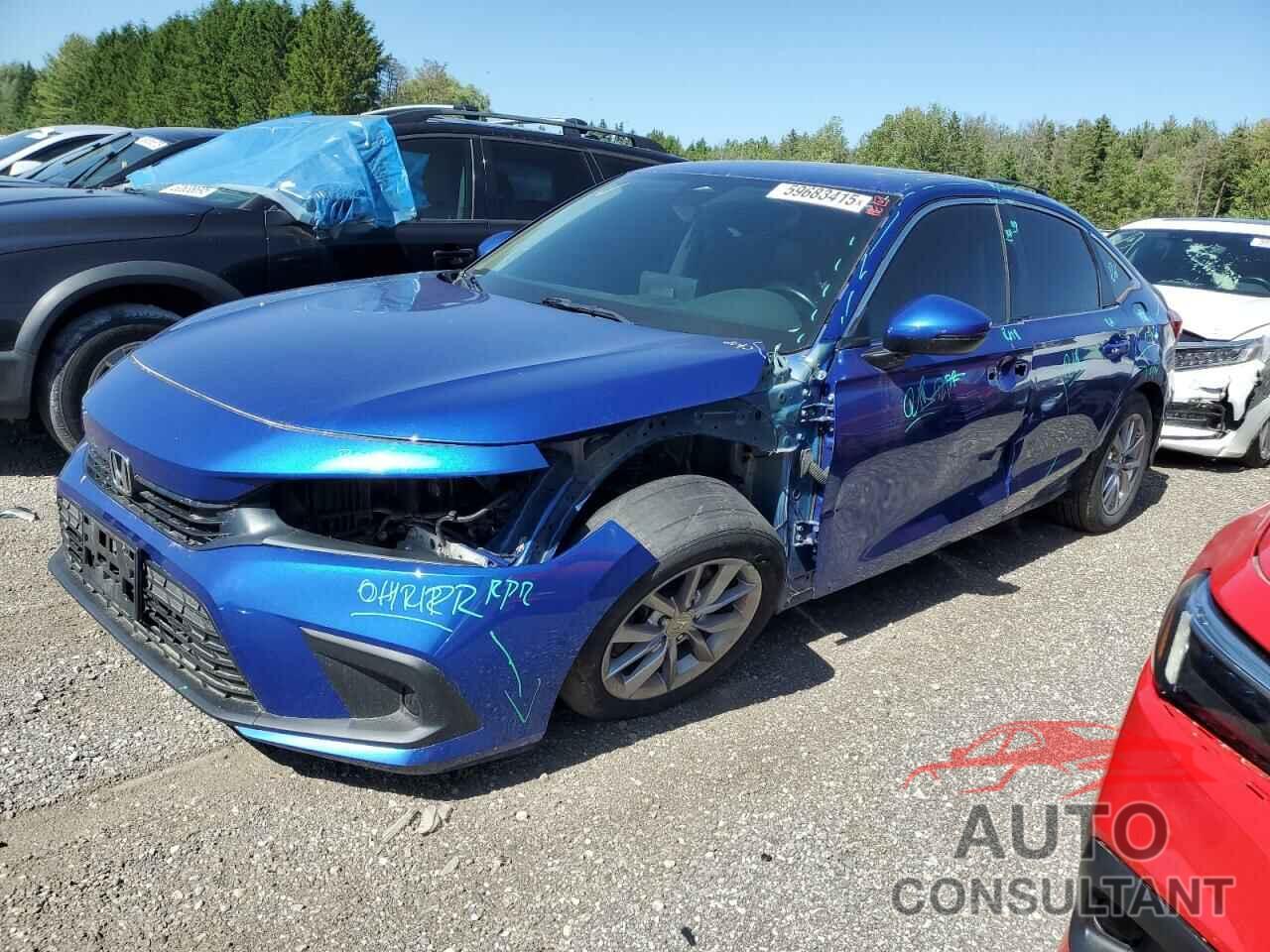 HONDA CIVIC 2022 - 2HGFE2F34NH108747