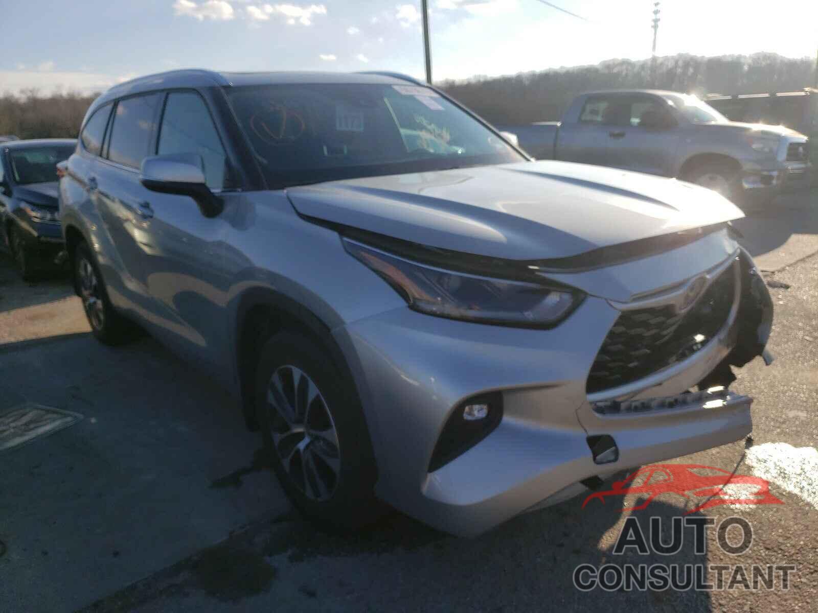 TOYOTA HIGHLANDER 2021 - 5TDGZRBH3MS064614