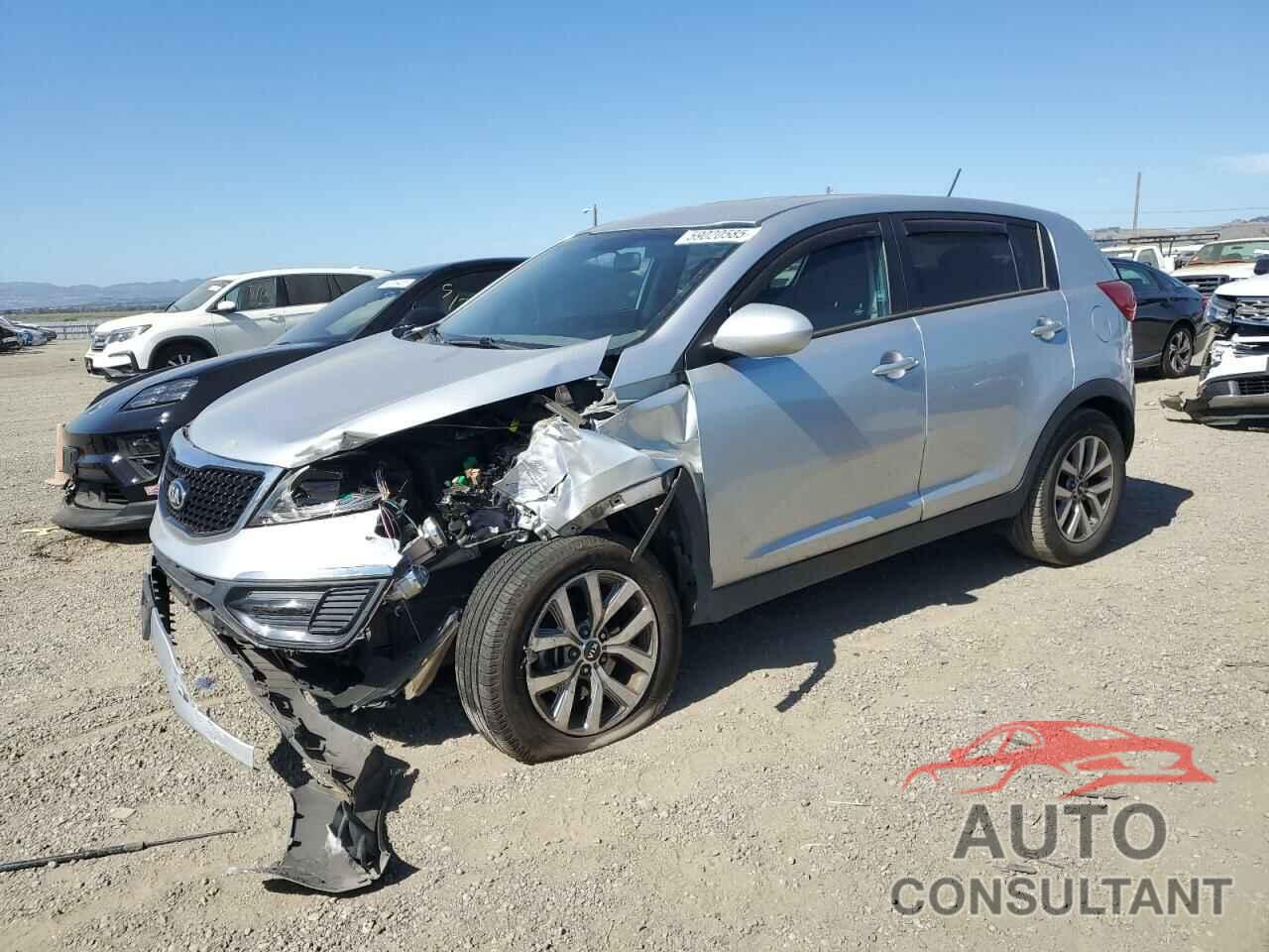KIA SPORTAGE 2016 - KNDPB3AC1G7809687