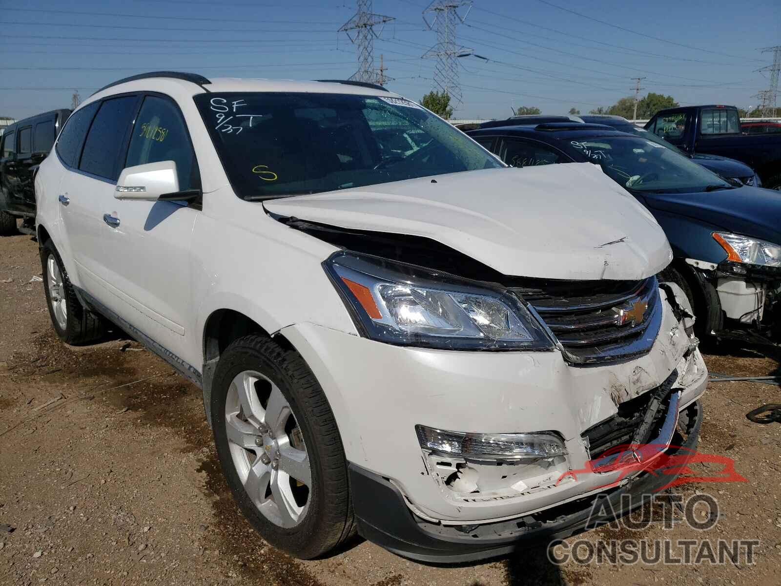 CHEVROLET TRAVERSE 2016 - 1GNKRGKD8GJ329130