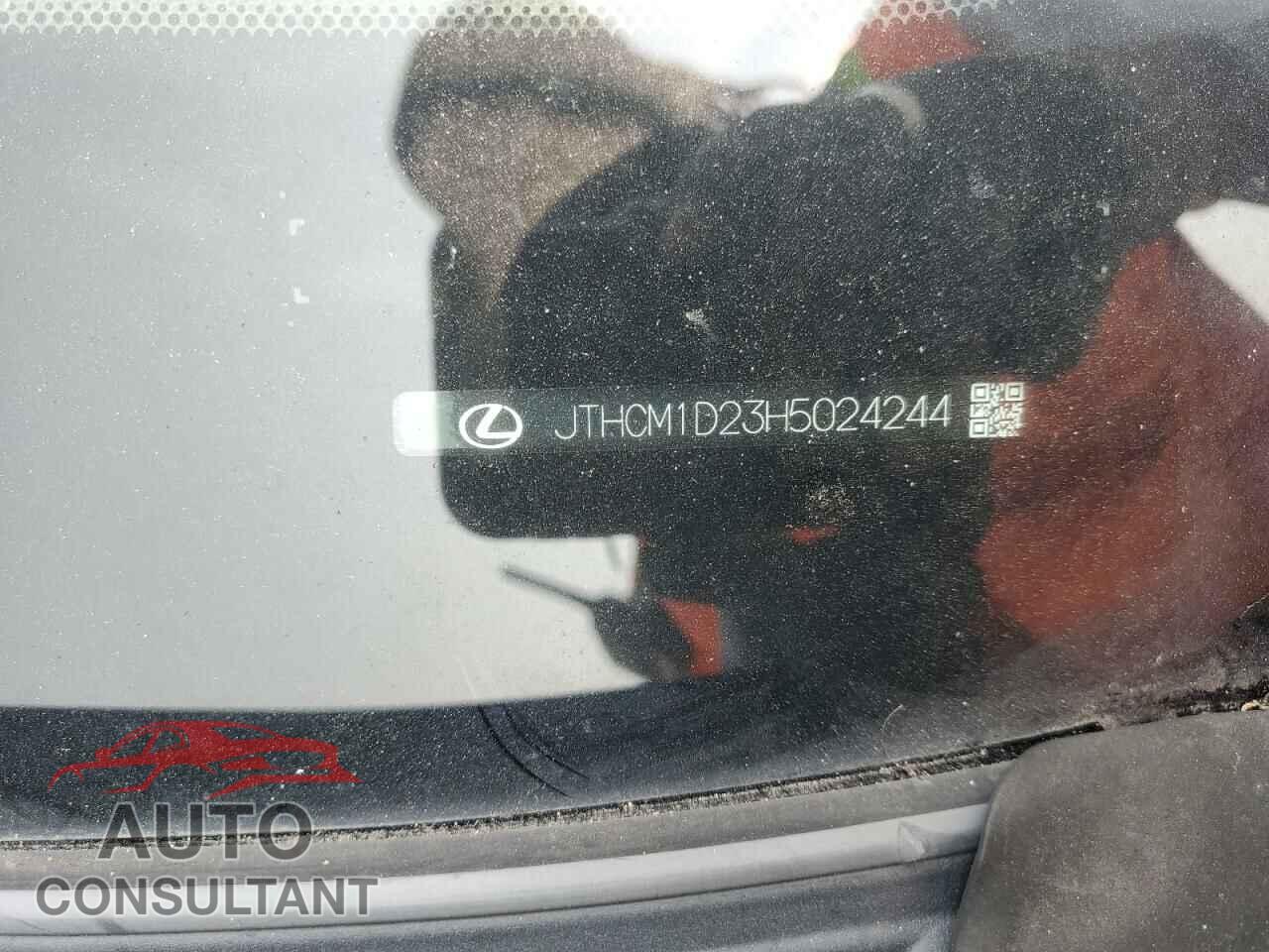 LEXUS IS 2017 - JTHCM1D23H5024244