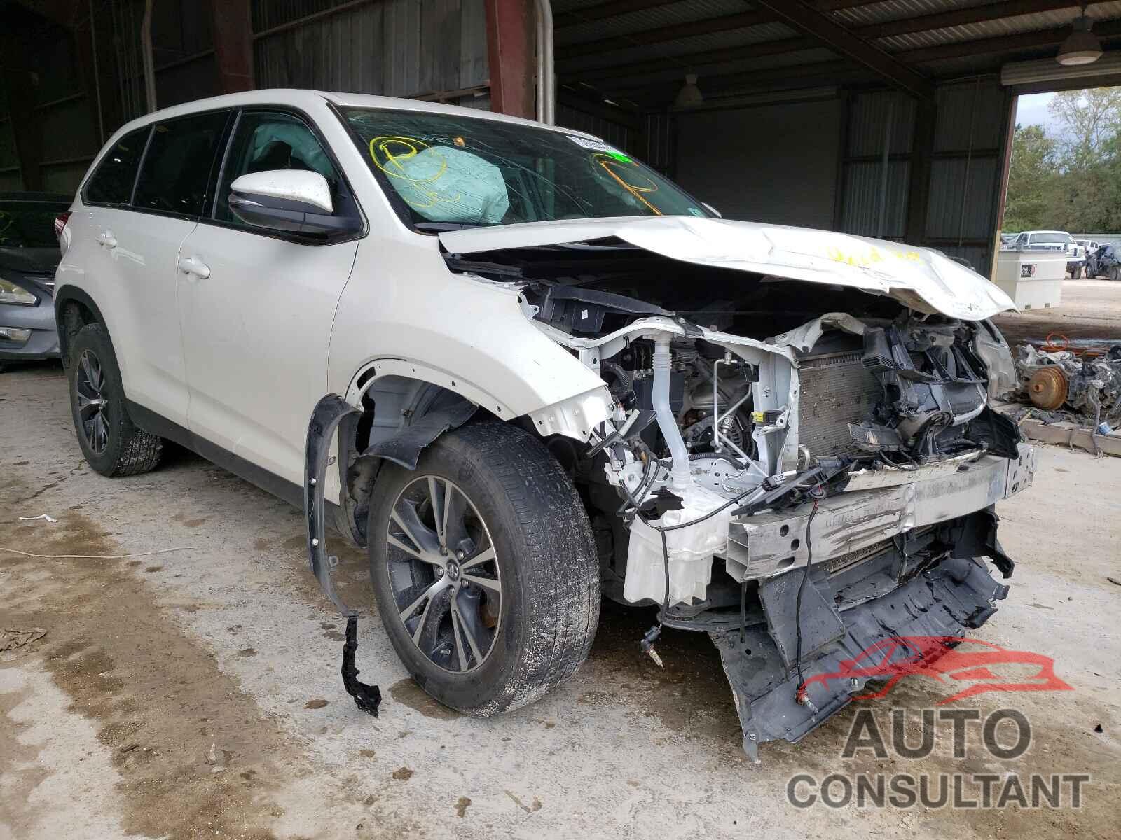 TOYOTA HIGHLANDER 2019 - 5TDZARFH3KS057881