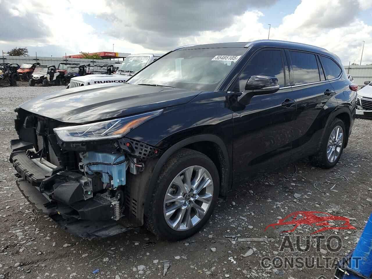 TOYOTA HIGHLANDER 2021 - 5TDDZRBH4MS158536
